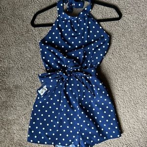 Halter Romper w/ Pockets!